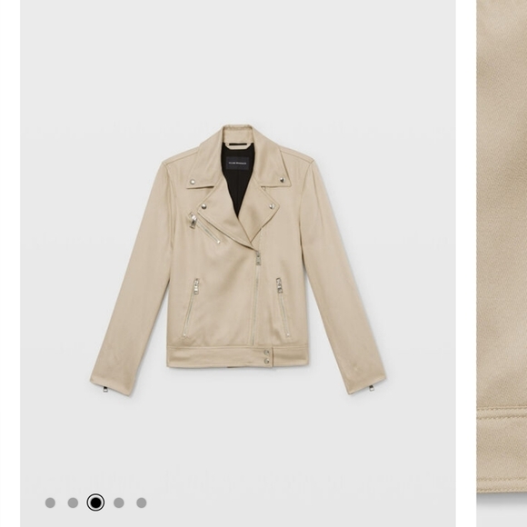 Club Monaco Relaxed Moto jacket S - Picture 3 of 10